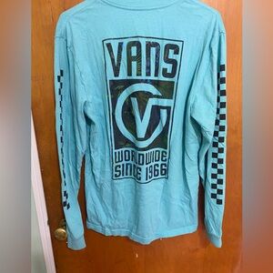 Vans long sleeve with arm art